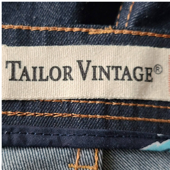 TAILOR VINTAGE Connecticut Originals Canaan Slim Fit Stretch Jeans Men's 38 x 30 - Picture 11 of 16